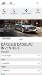 Mobile Screenshot of carlislecadillac.com